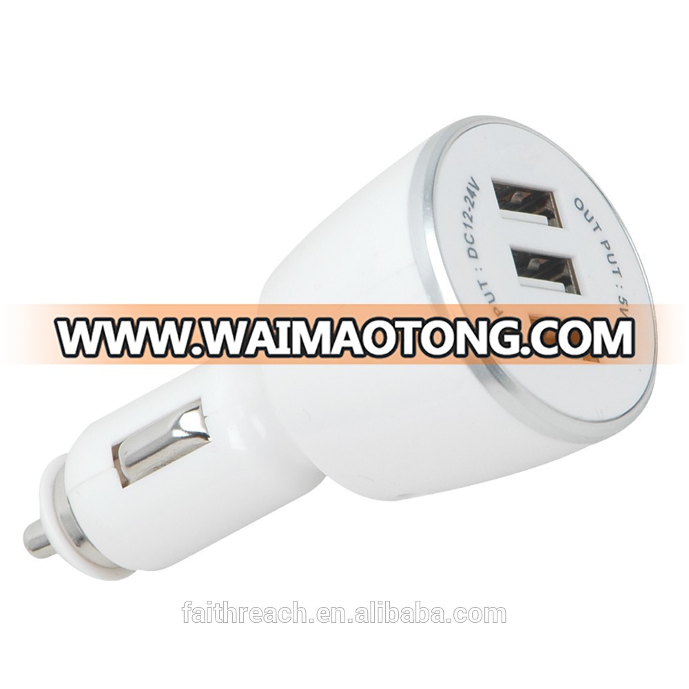 24V/12V 3 port usb car charger